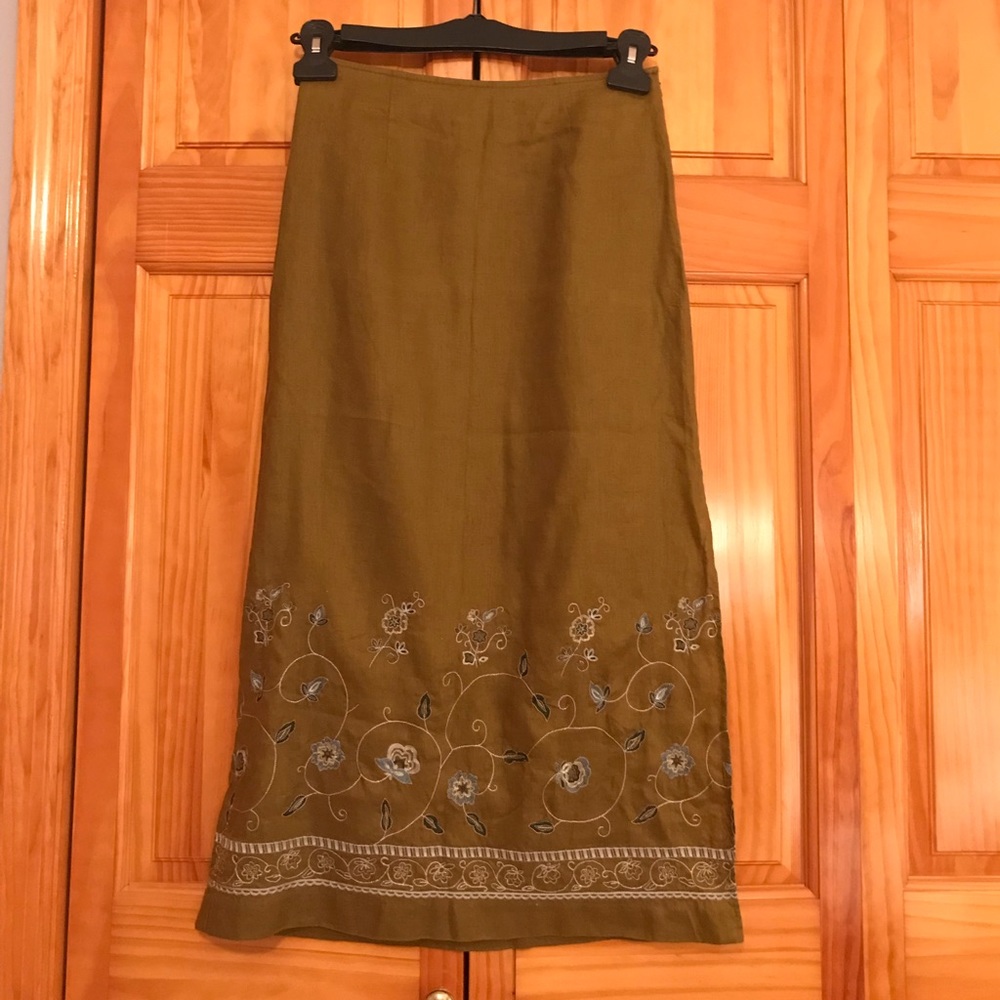Ann Taylor mid-calf skirt